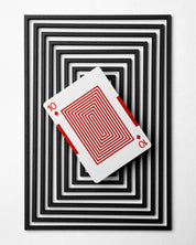 Eames "Starburst" Playing Cards (Black Edition)