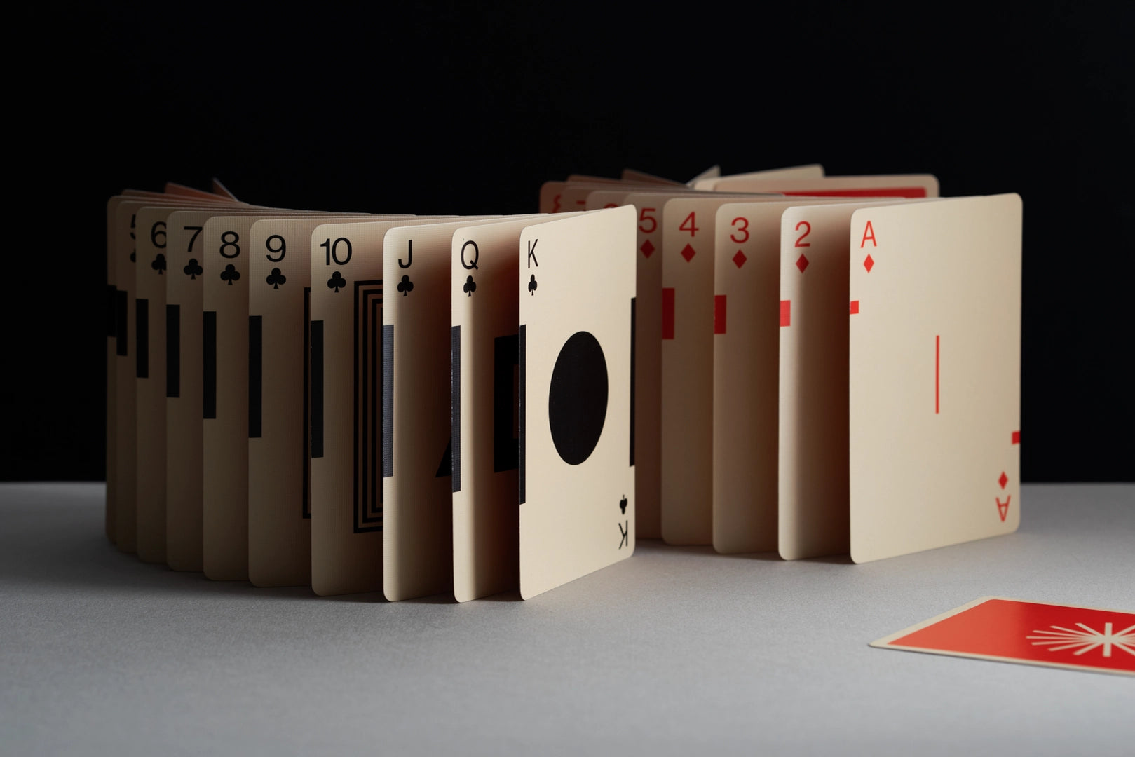 Eames "Starburst" Playing Cards (Red Edition)