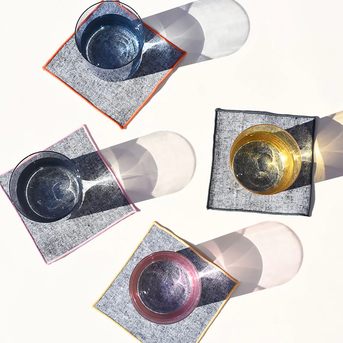 AtelierSaucier-RainbowChambrayCocktailNapkins2.webp