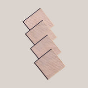 Cocktail Napkin Set in Sandbar Stripe