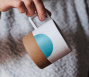Wolf Ceramics Wolf Mug in Turquoise Moonrise
