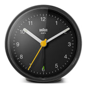 Braun BC12 Round Alarm Clock in black