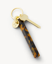 MACHETE Bar Keychain in Classic Tortoise on keys