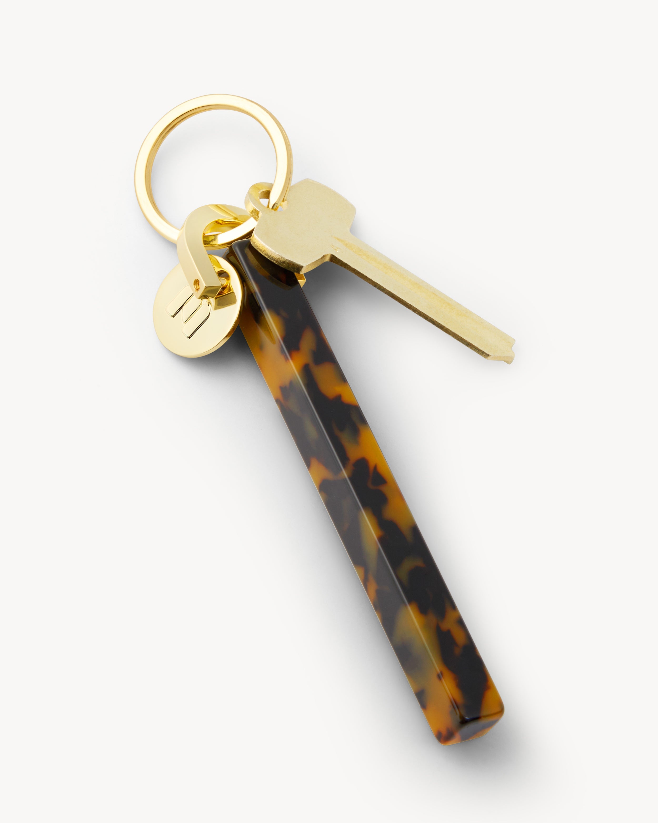 MACHETE Bar Keychain in Classic Tortoise on keys