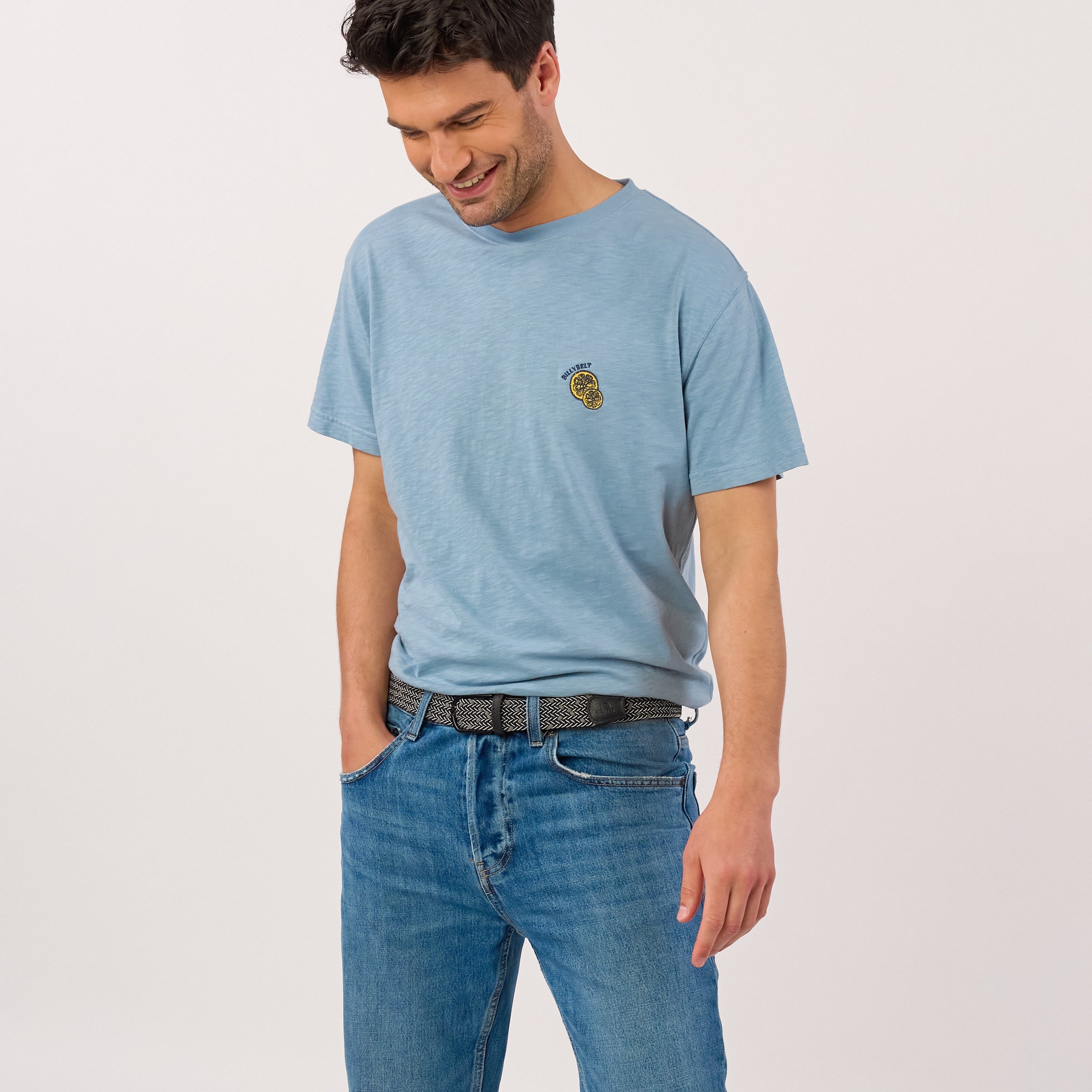 Multicolored Woven Belt - Kalta, worn