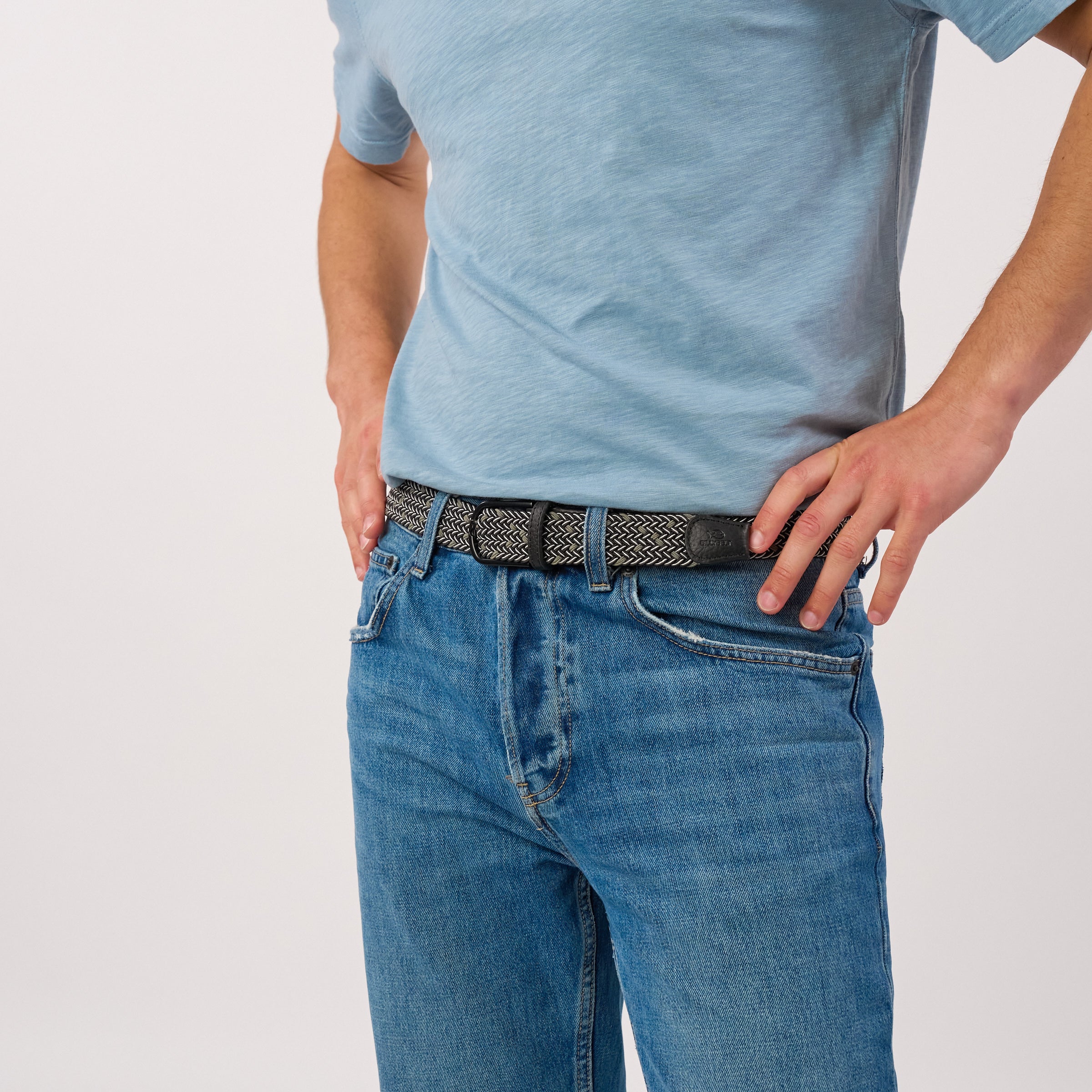Multicolored Woven Belt - Kalta, worn