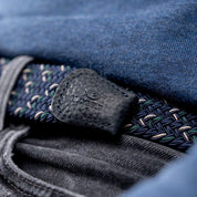 Multicolored Woven Belt - Knokke, detail
