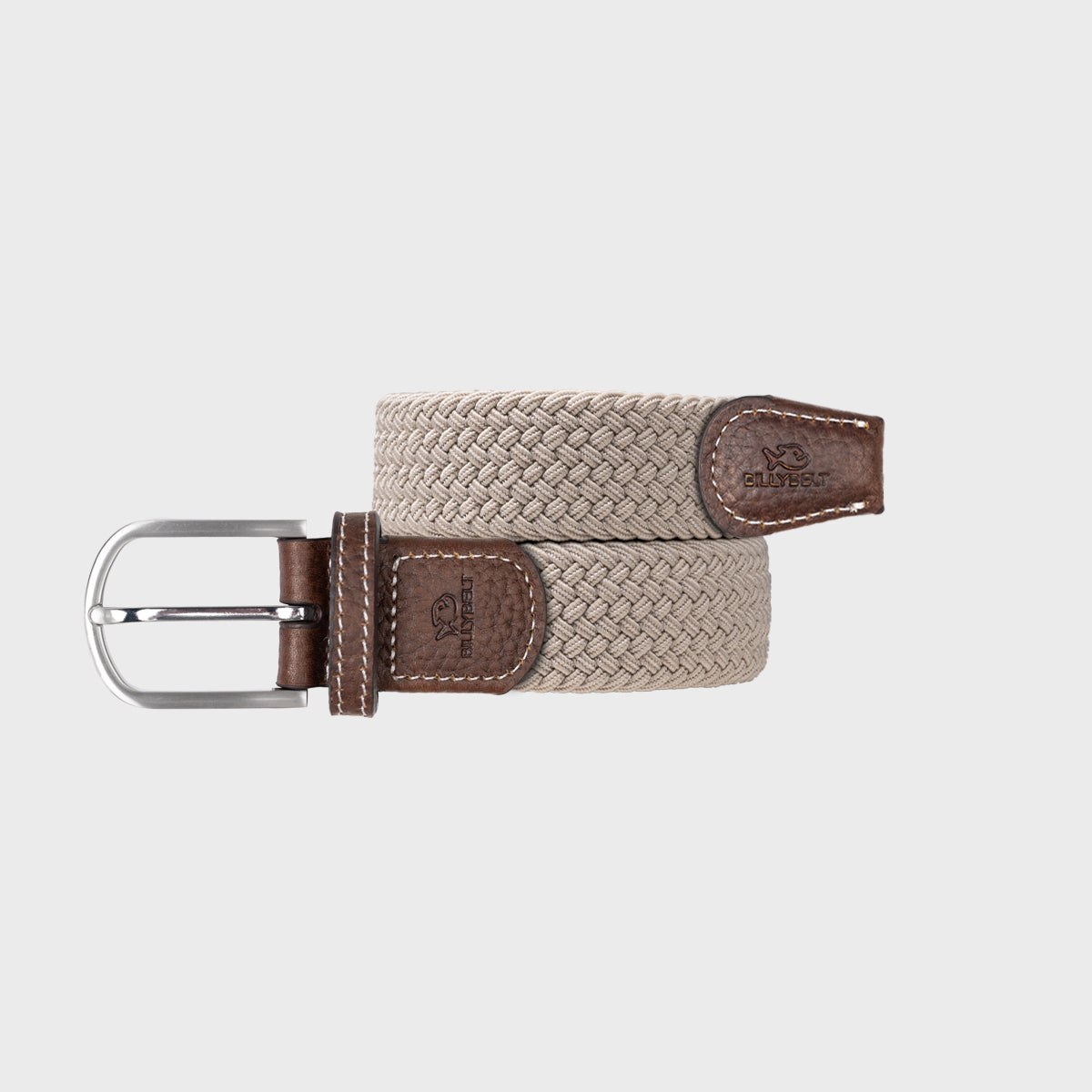 Plain Woven Belt - Sandy Beige