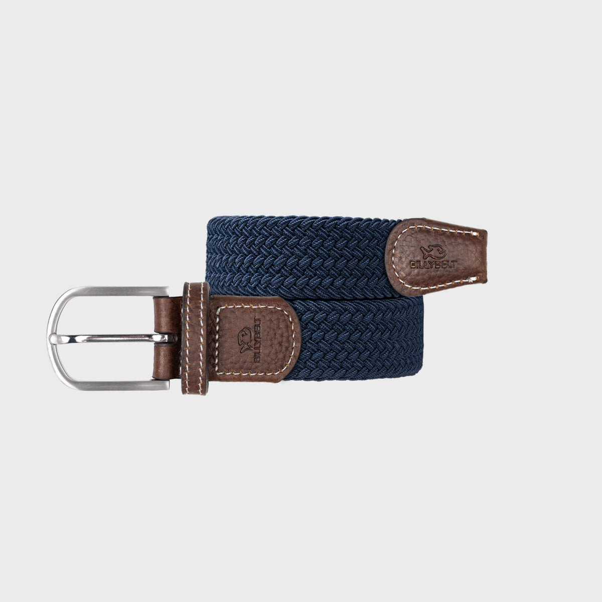 Plain Woven Belt - Slate Blue