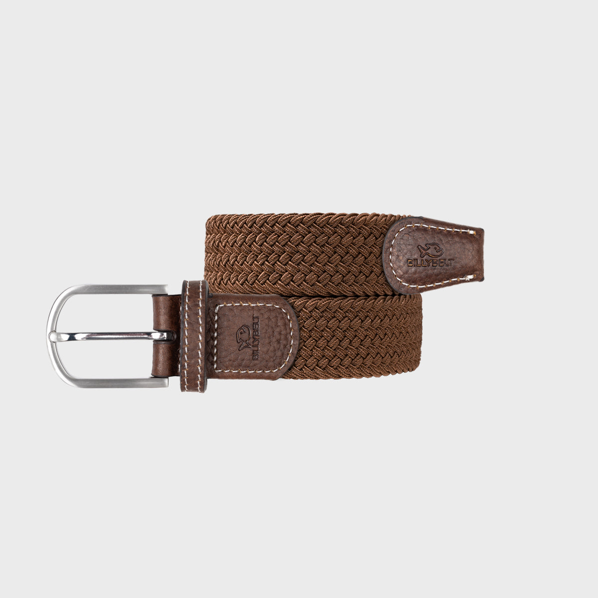 Plain Woven Belt - Camel Brown
