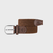 Plain Woven Belt - Camel Brown