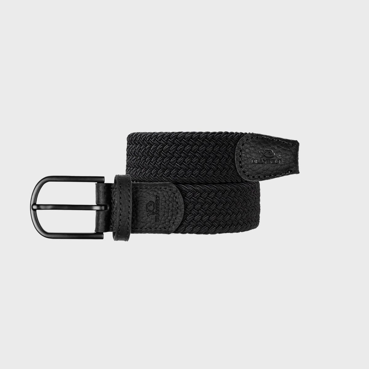 Plain Woven Belt - All Black