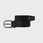 Plain Woven Belt - All Black