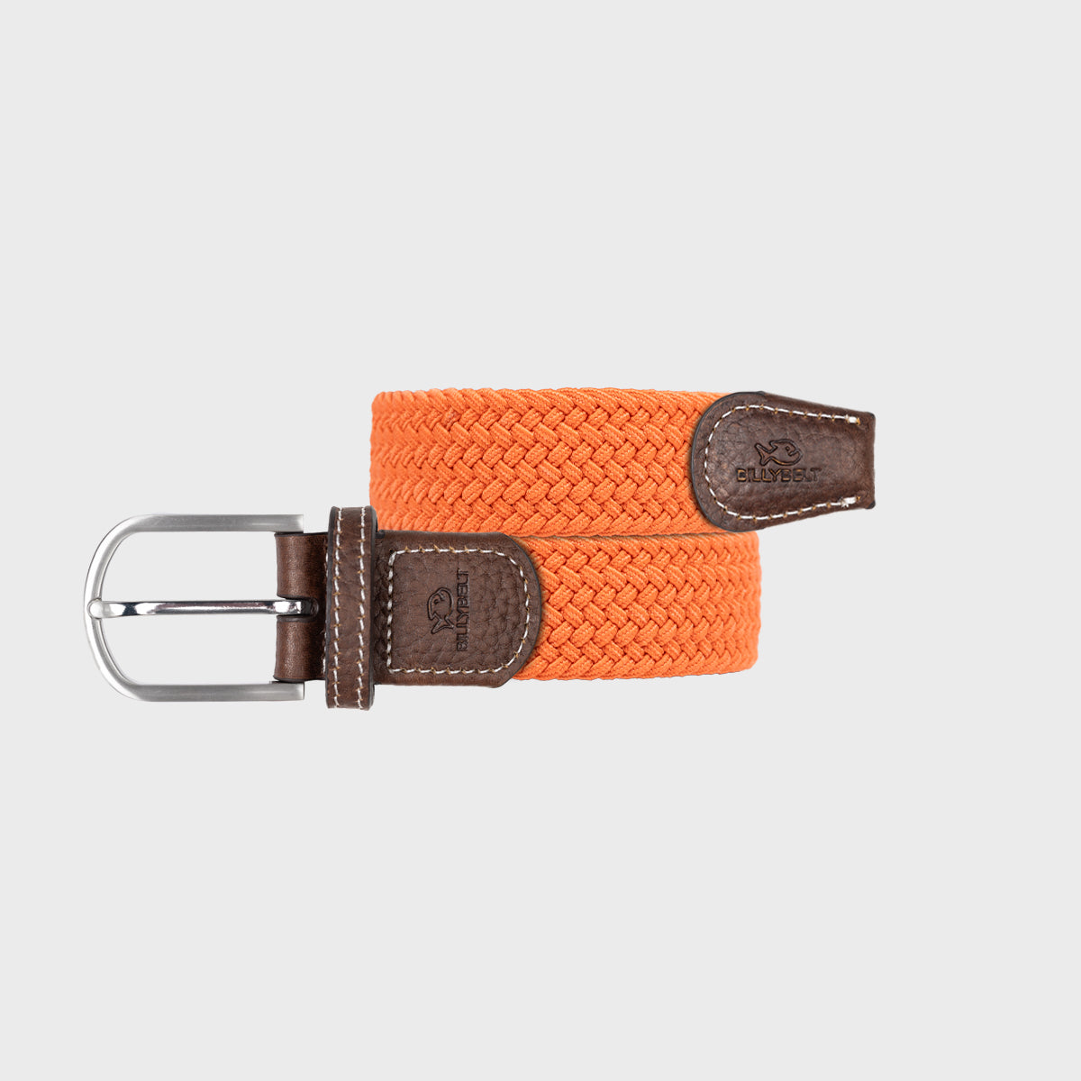Plain Woven Belt - Tangerine