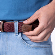 Wine-Red, worn