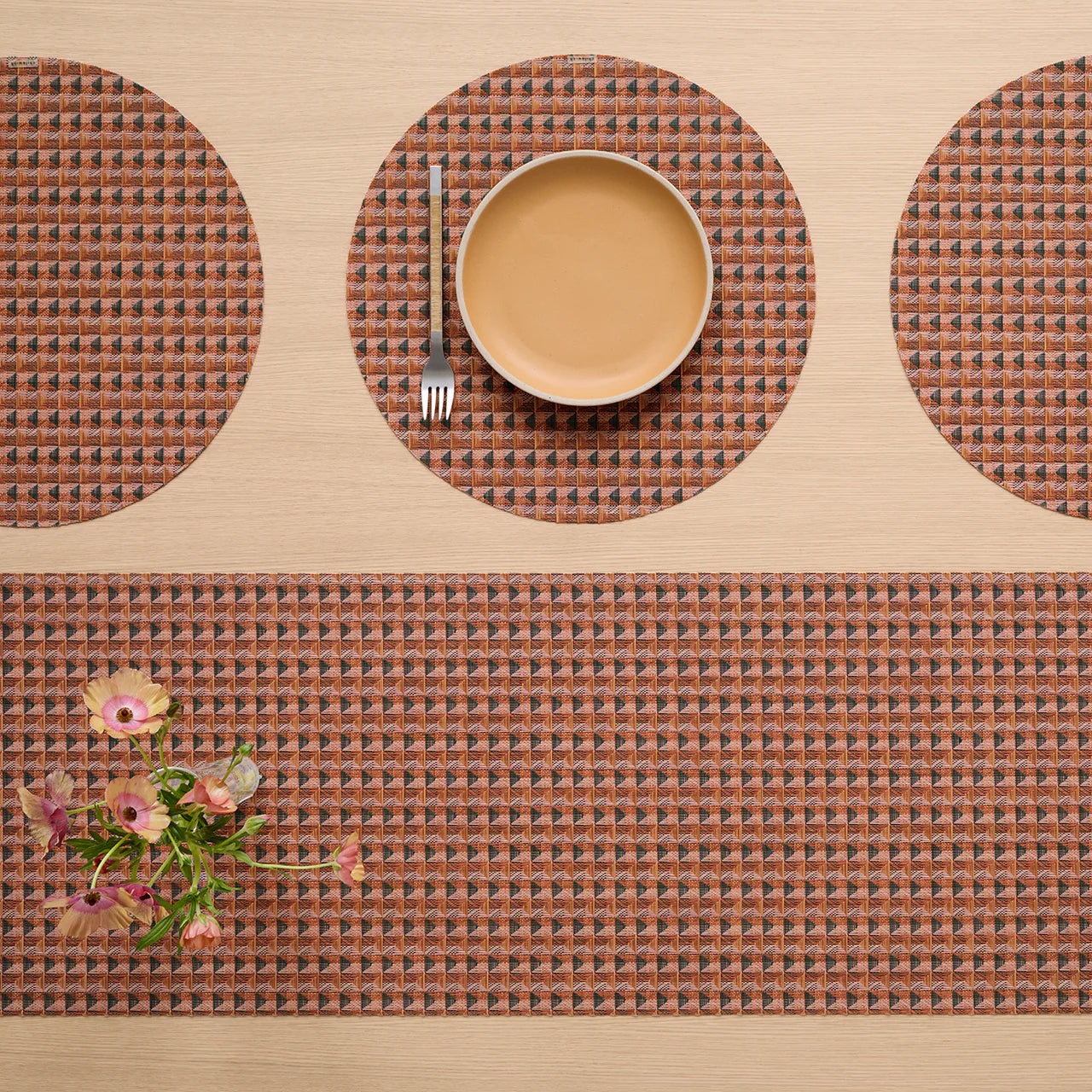 Crane Round Placemat