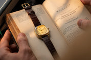 1954 Capri Mechanical Gold Vintage Cream, lifestyle view