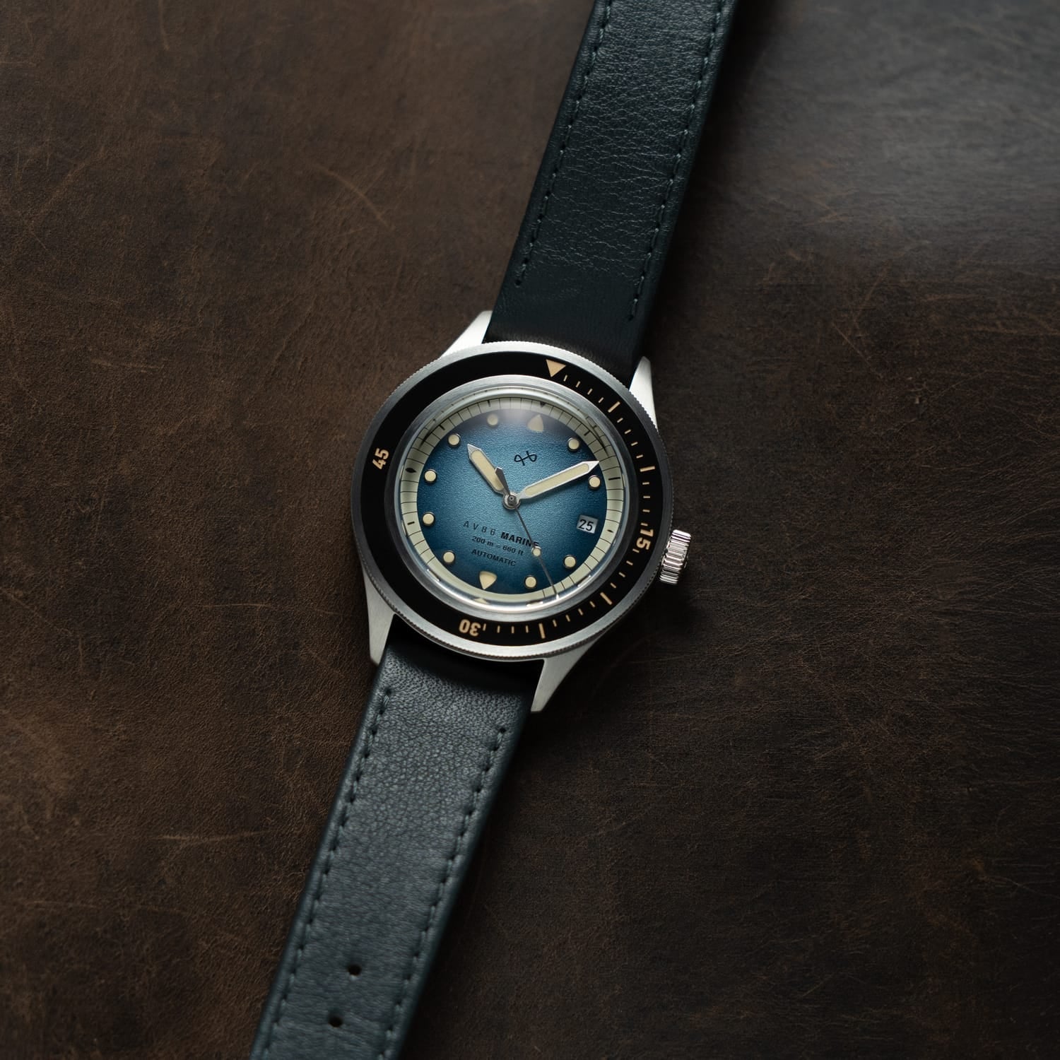 1956 Marine Automatic, Steel / Blue Fade