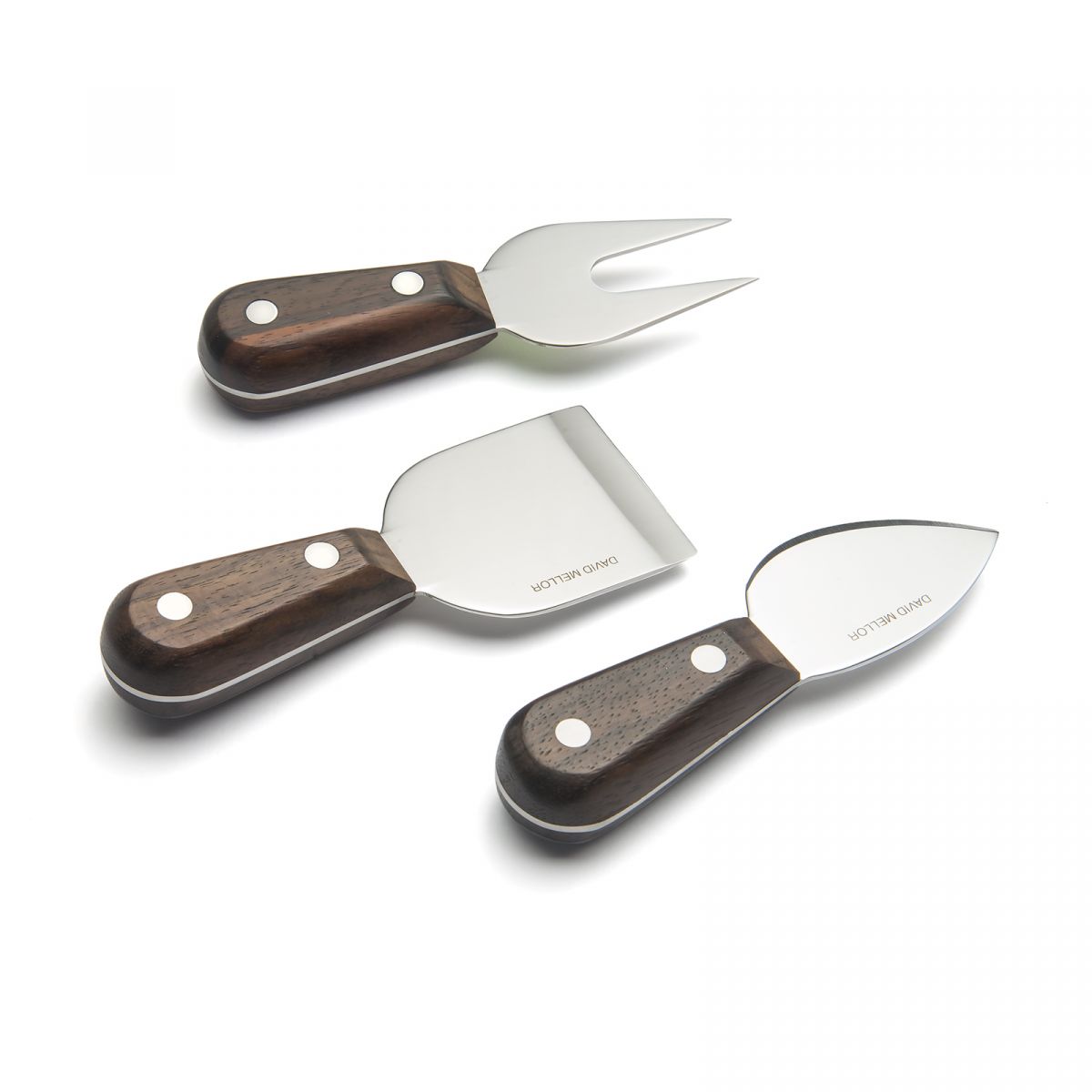 Rosewood Cheese Knife Set of 3