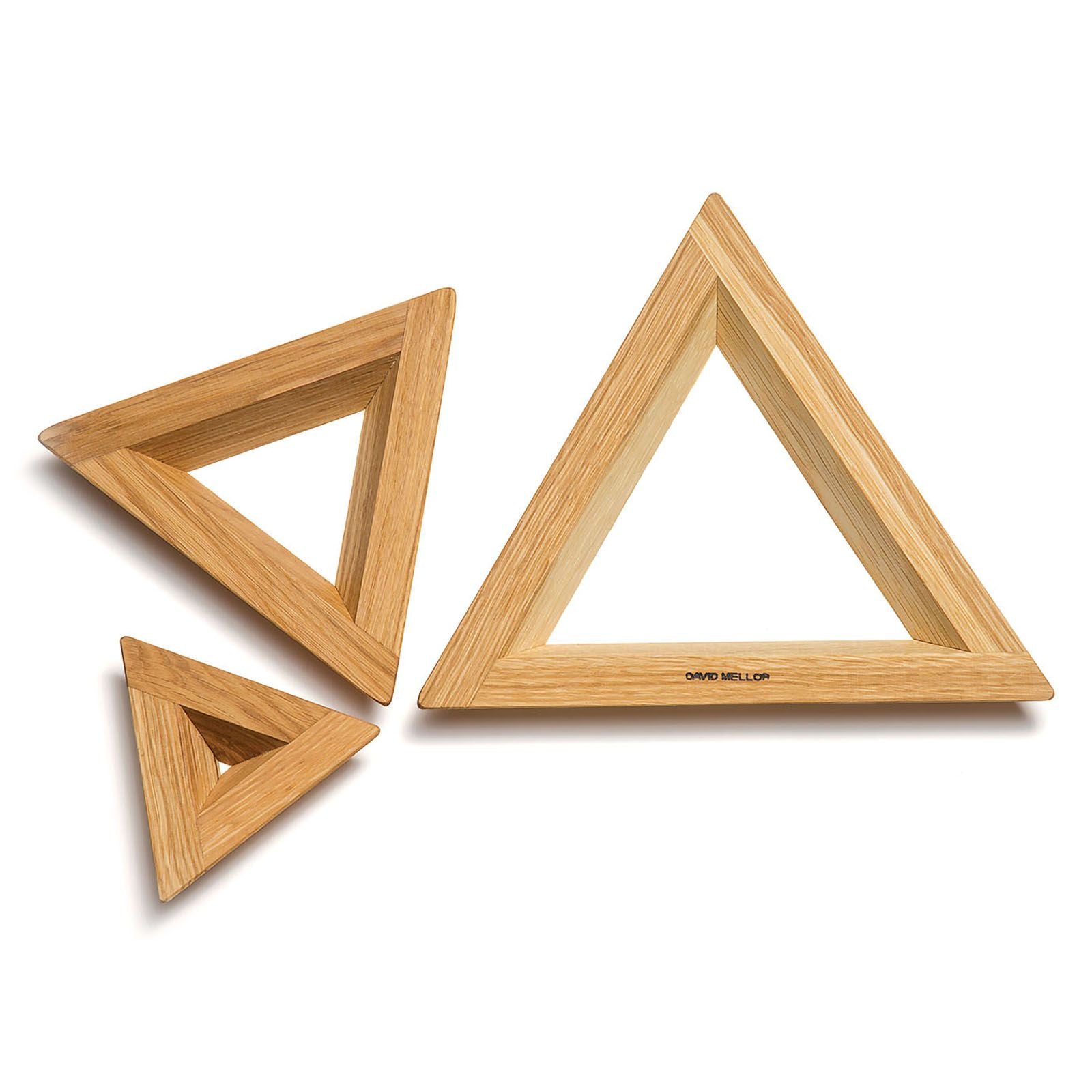 Oak Triple Trivet/Teapot Stand