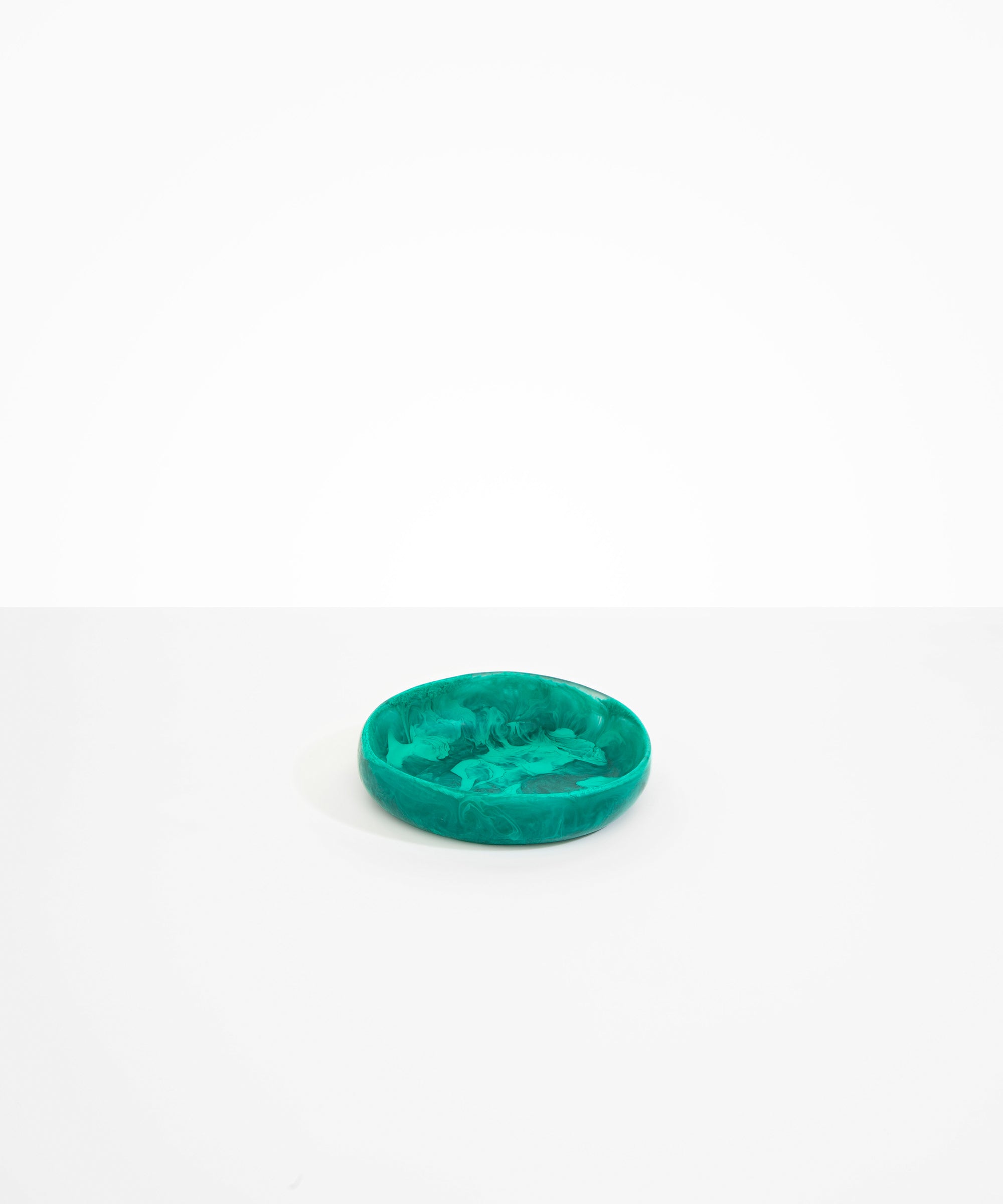 Small Earth Bowl in Mineral Swirl by Dinosaur Designs, hand-cast resin