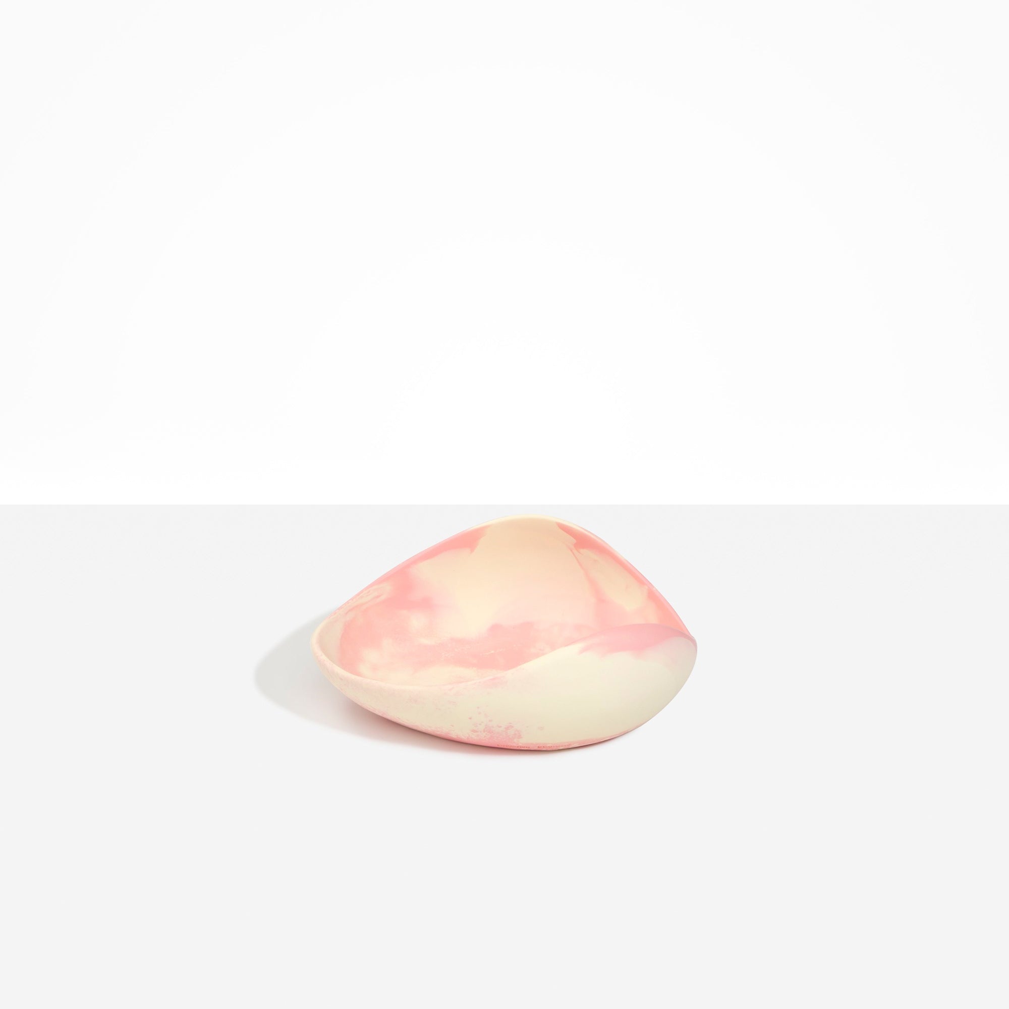 Small Leaf Bowl in Blossom by Dinosaur Designs, hand-cast resin