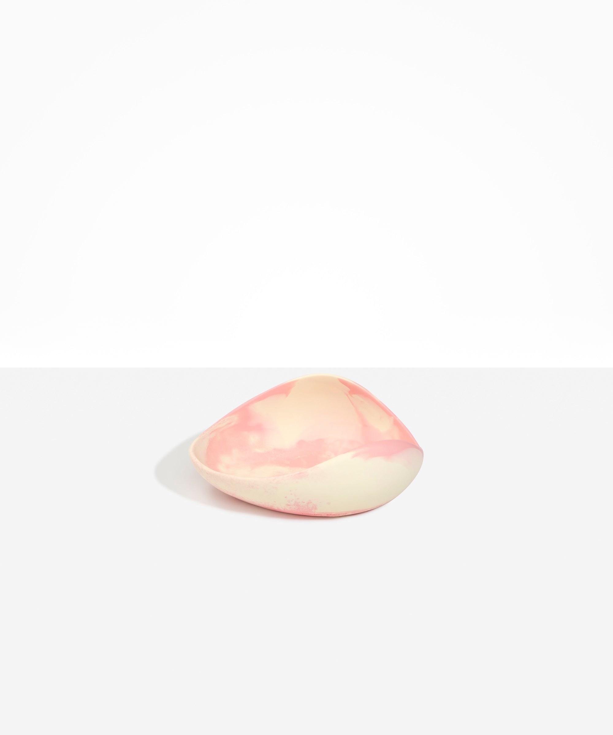 Small Leaf Bowl in Blossom by Dinosaur Designs, hand-cast resin