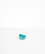 Flow Spice Dish in Lagoon by Dinosaur Designs, hand-cast resin