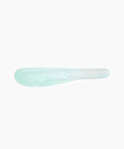 Temple Cake Knife in Mint by Dinosaur Designs, hand-cast resin