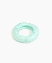 Large Drift Bangle in Mint by Dinosaur Designs, hand-cast resin