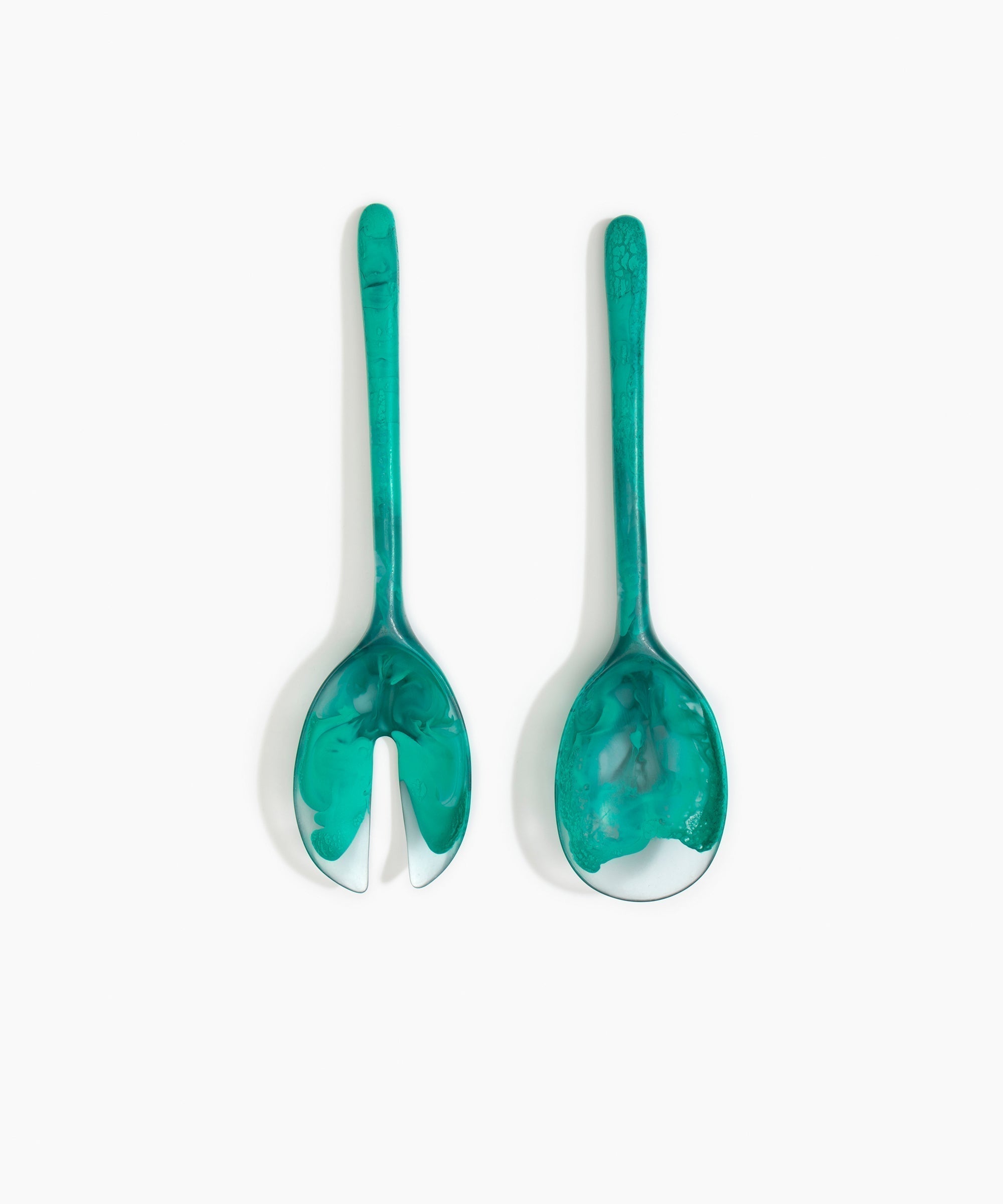 Long Stone Servers in Mineral Swirl by Dinosaur Designs, hand-cast resin