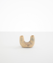 Mini Branch Vase in Sandy Pearl by Dinosaur Designs, hand-cast resin
