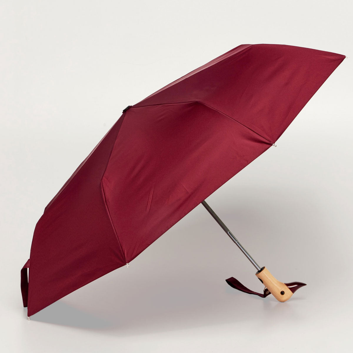 Original Duckhead Duck Umbrella in Cherry, open side on