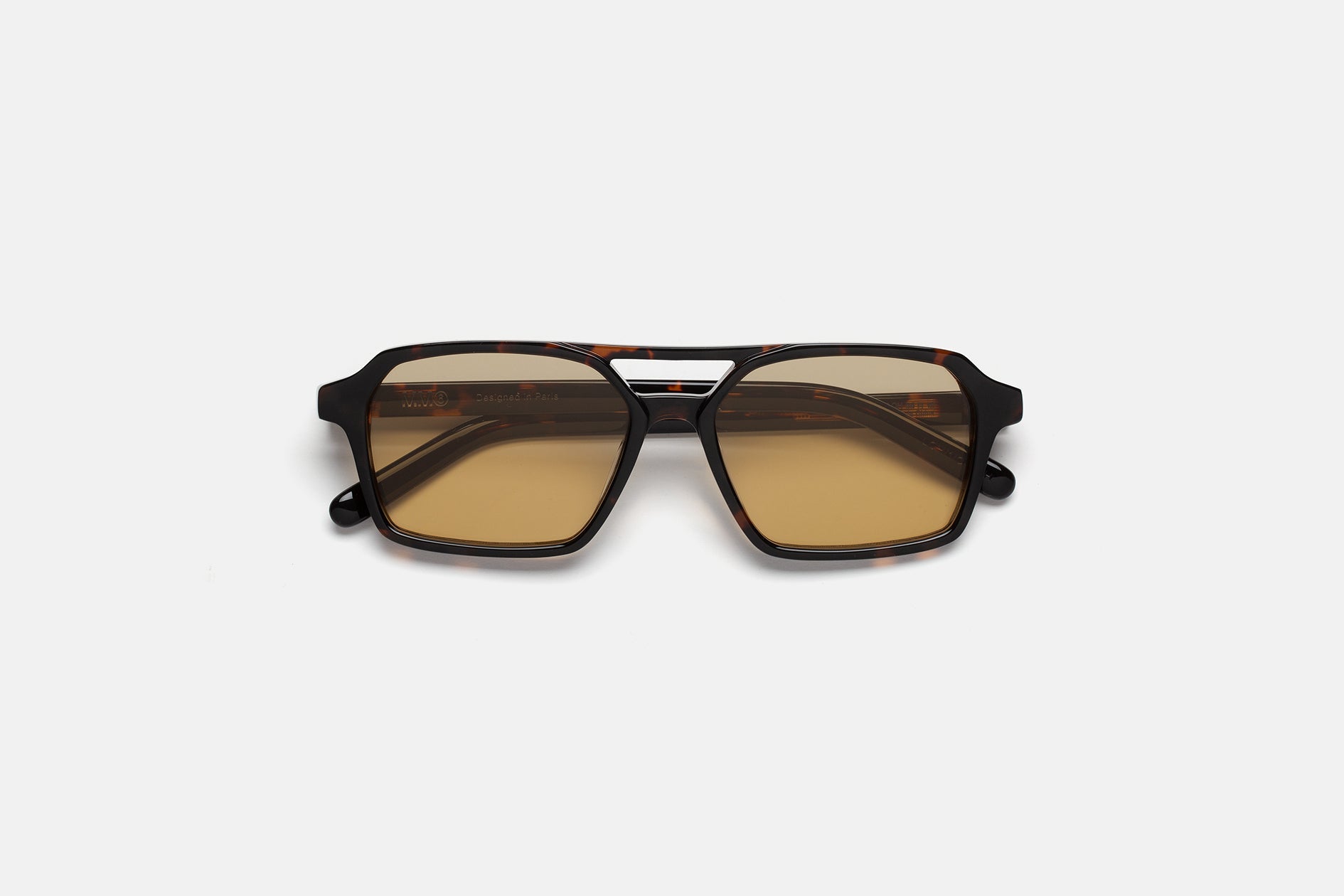 MM6 Maison Margiela Lunettes 7 sunglasses in Havana tortoiseshell acetate