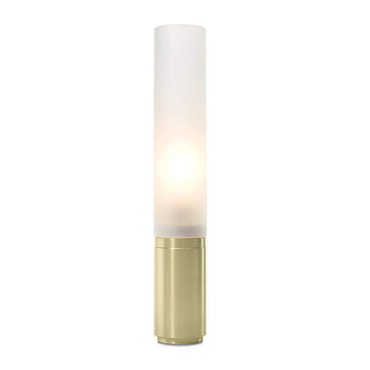 Elise Table 18 inch brass