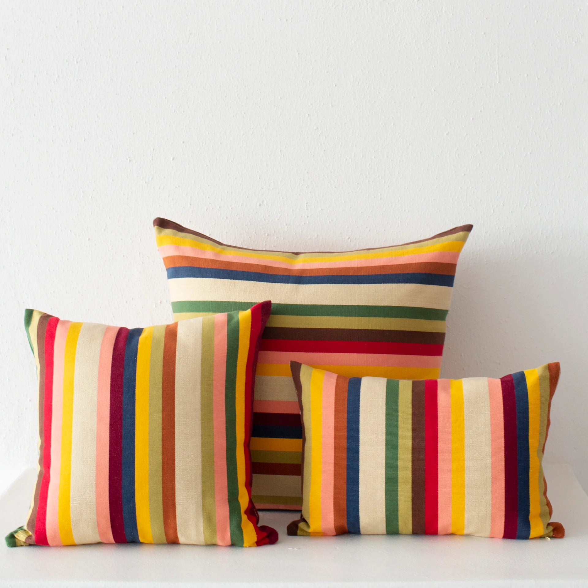 Earth Stripe Pillow 14" x 20"