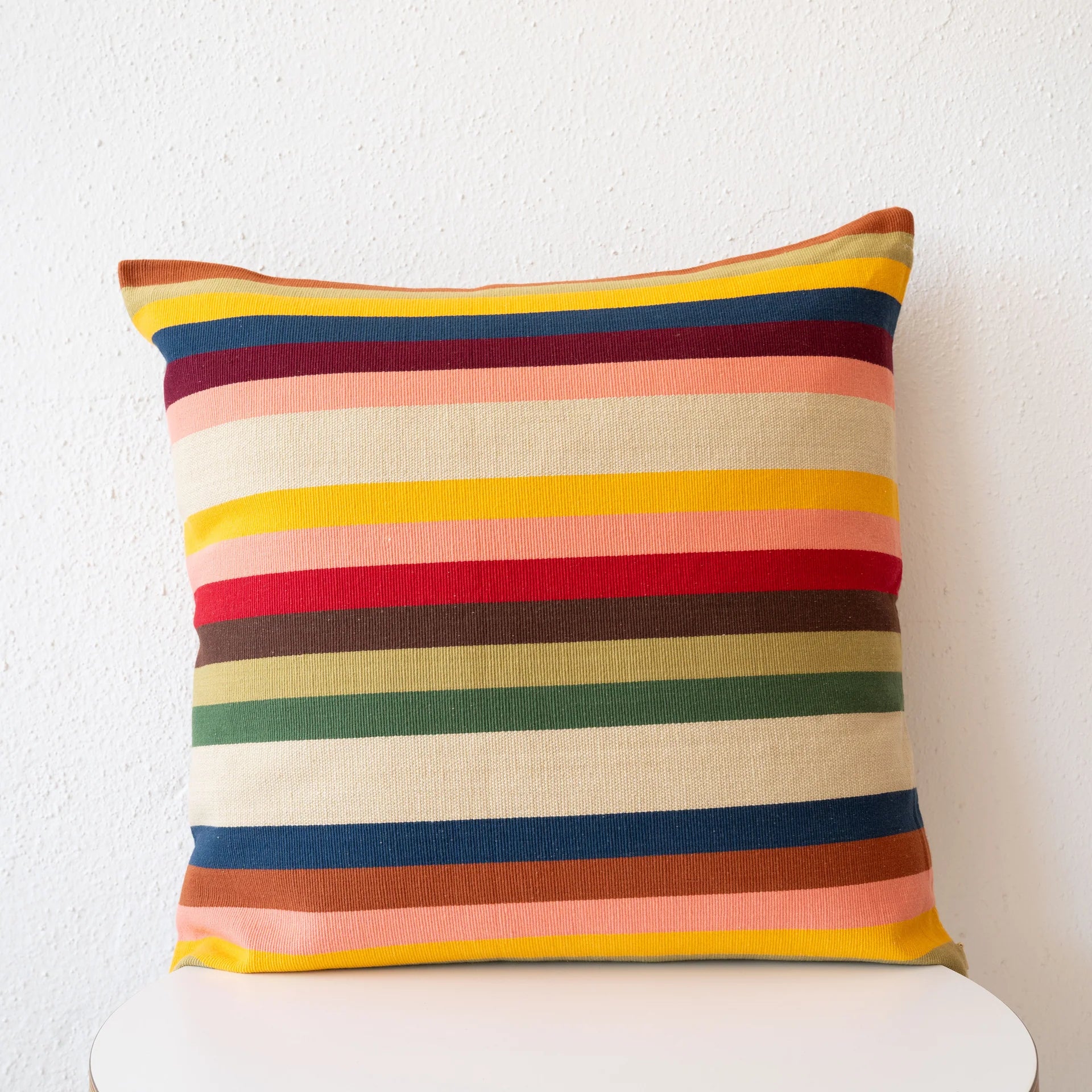 Earth Stripe Pillow 20" x 20"