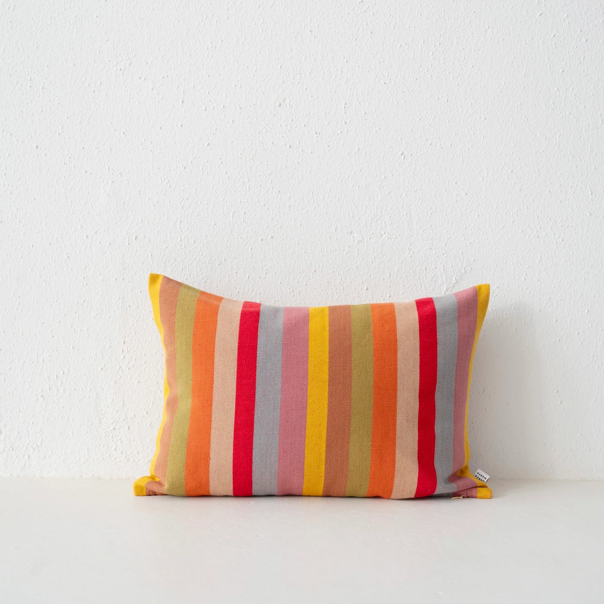 Mauve Stripe Pillow 14" x 20"