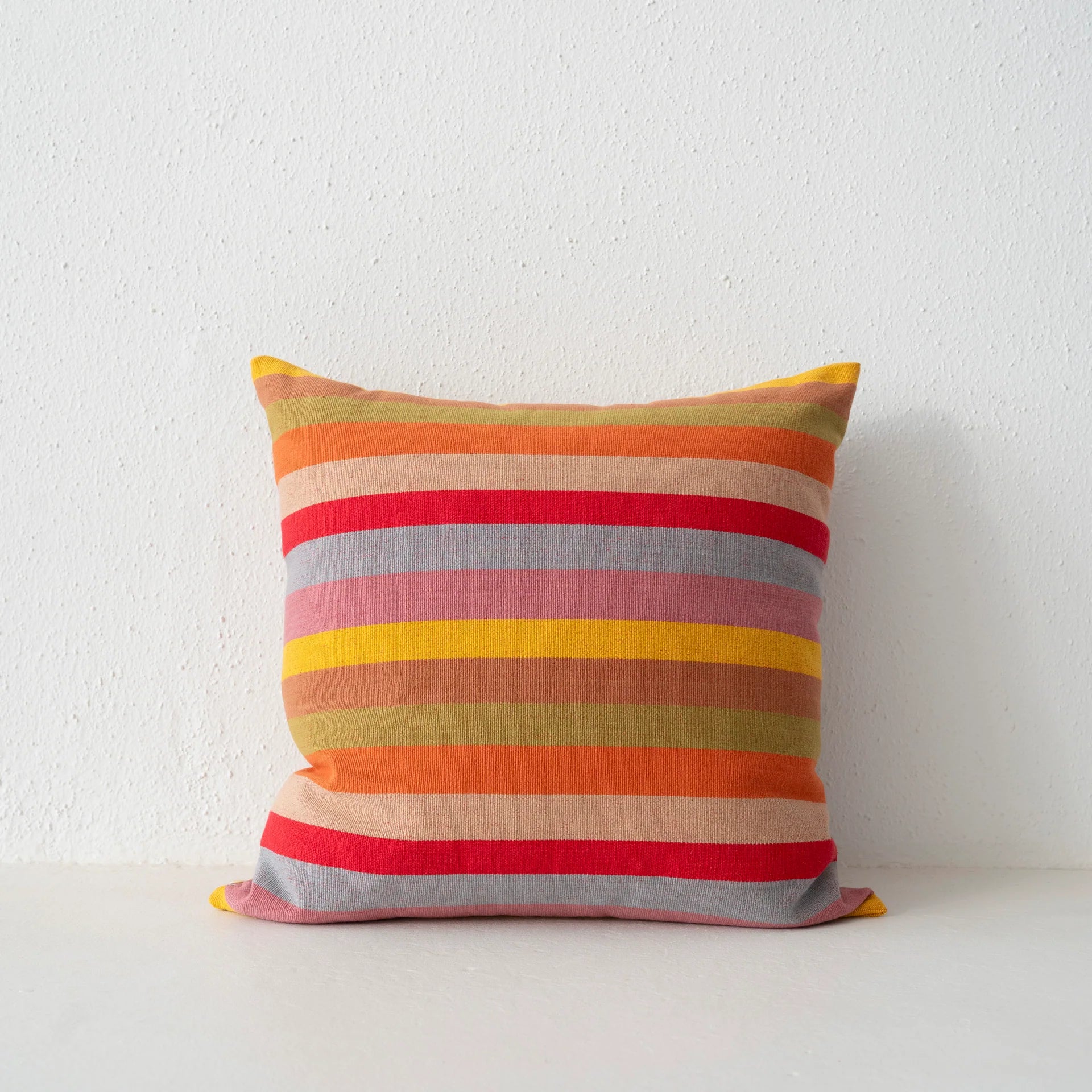 Mauve Stripe Pillow 20" x 20"