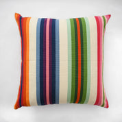 Rainbow Stripe Pillow 26" x 26"