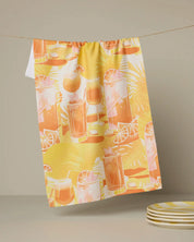 Kitchen Tea Towel - Sunset Happy Hour