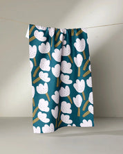 Kitchen Tea Towel - Tulips