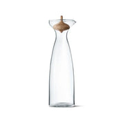 Alfredo Glass Carafe with Oak Wood Top