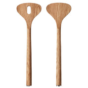 Alfredo Oak Wood Salad Servers
