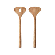 Alfredo Oak Wood Salad Servers