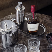 Manhattan Tray with Leather
