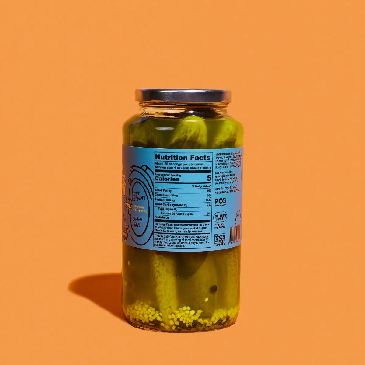 Hot Girl Pickles - Original Dill