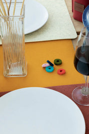 Wine-O's Merino Wool Round Wine Markers - Midcentury