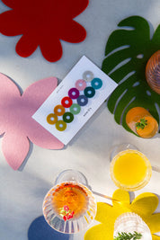 Wine-O's Merino Wool Round Wine Markers - Paradise