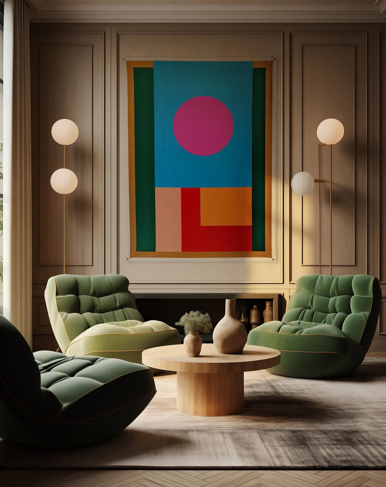 A Spanish Sunset Tapestry